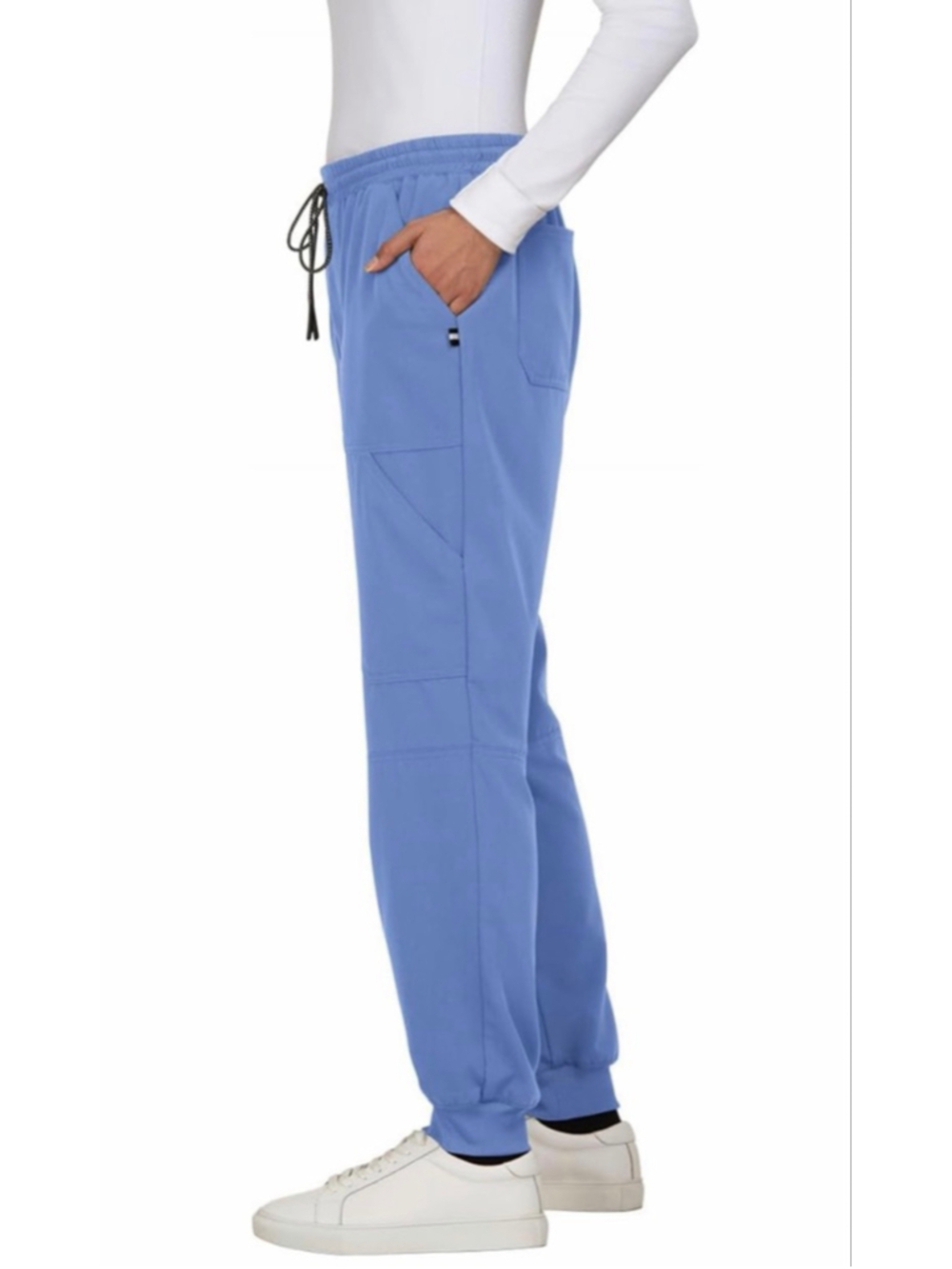 NEW KOI Next Gen 7 Pocket Good Vibe Jogger Scrub Pants 4-Way Stretch - Picture 2 of 6